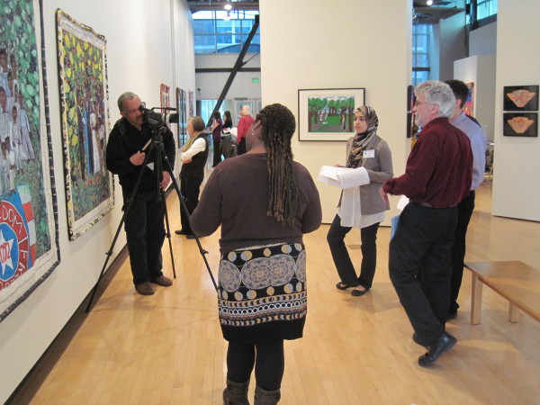 Reframing concepts on racial identity and white privilege in the context of Faith Ringgold's art