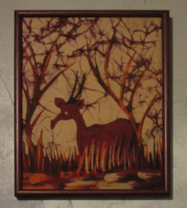 Antelope Folk Art Print