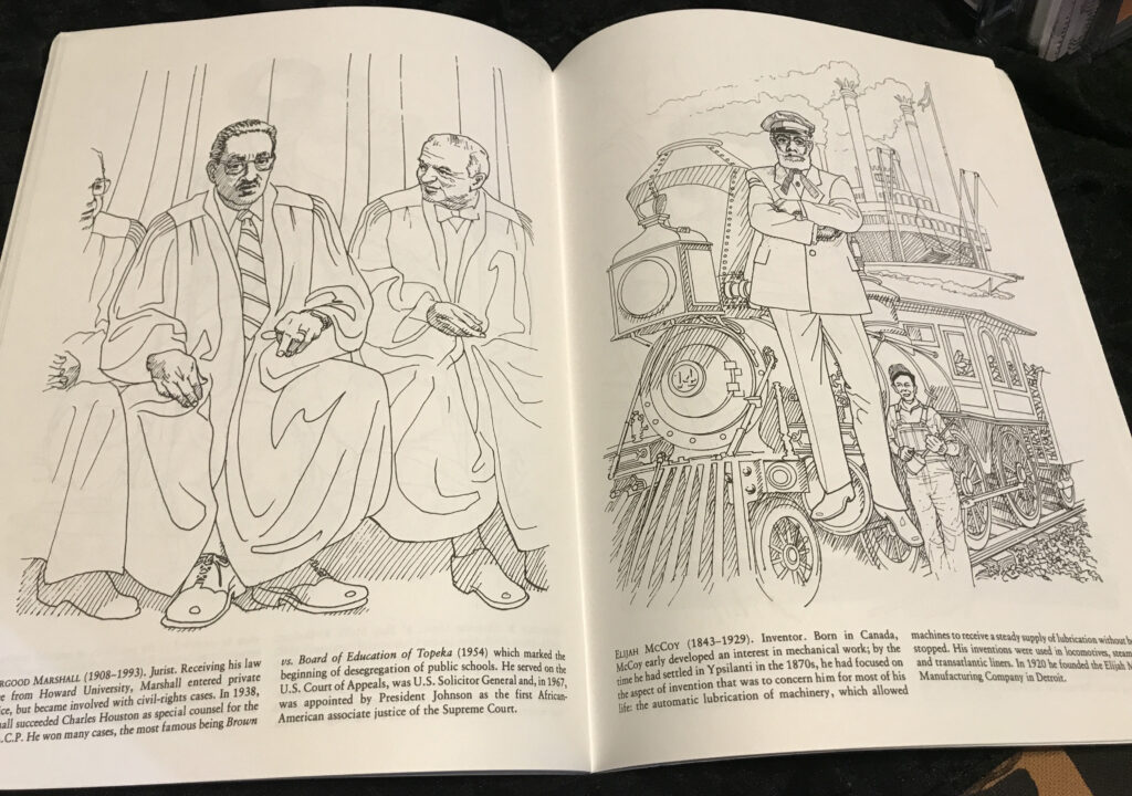 Great African Americans Coloring Book - Underground Railroad Education ...