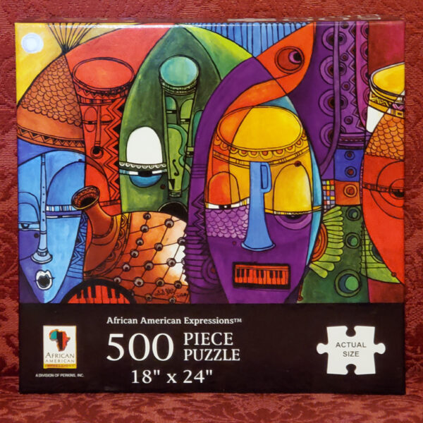 500 Piece Puzzle: Afro-centric Faces