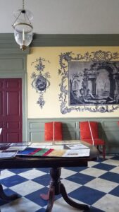 The interior of Schuyler Mansion